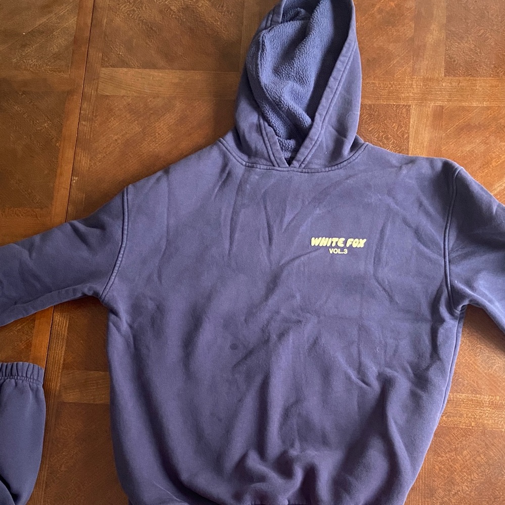 White Fox Boutique offstage hoodie stellar sweat set